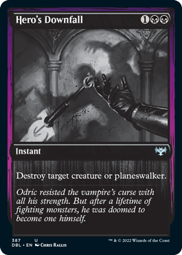 Hero's Downfall [Innistrad: Double Feature] - Destination Retro
