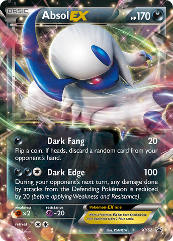 Absol EX (XY62) [XY: Black Star Promos] - Destination Retro
