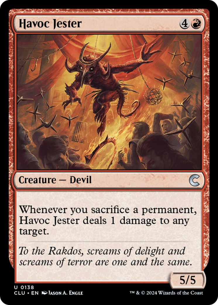 Havoc Jester [Ravnica: Clue Edition] - Destination Retro