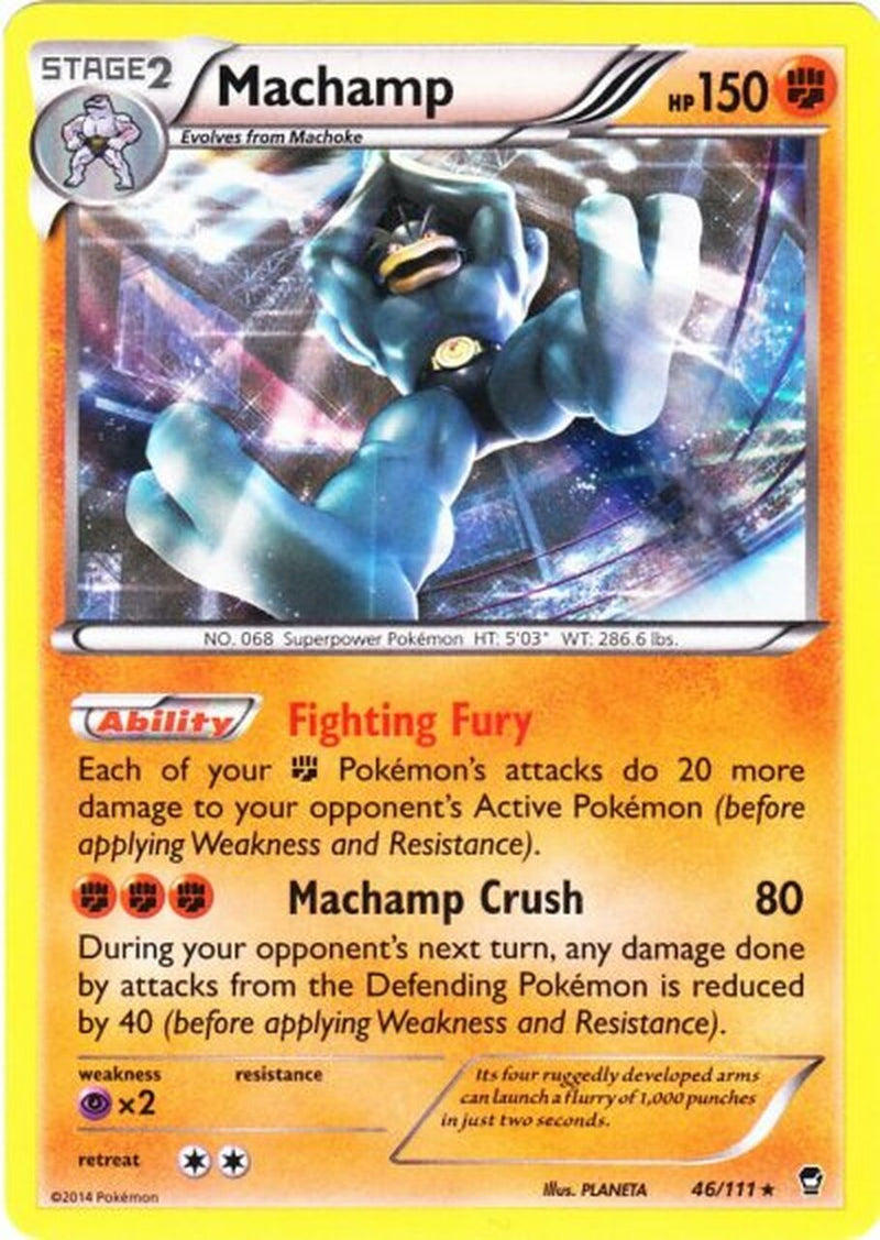 Machamp (46/111) [XY: Furious Fists] - Destination Retro