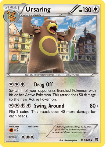 Ursaring (122/162) [XY: BREAKthrough] - Destination Retro