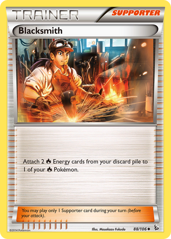 Blacksmith (88/106) [XY: Flashfire] - Destination Retro