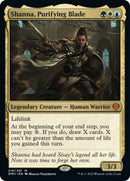 Shanna, Purifying Blade [Dominaria United] - Destination Retro