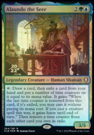 Alaundo the Seer [Commander Legends: Battle for Baldur's Gate Prerelease Promos] - Destination Retro