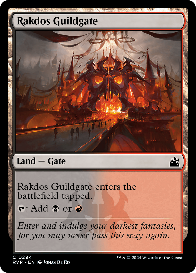 Rakdos Guildgate [Ravnica Remastered] - Destination Retro