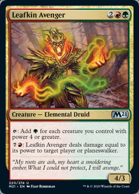 Leafkin Avenger [Core Set 2021] - Destination Retro
