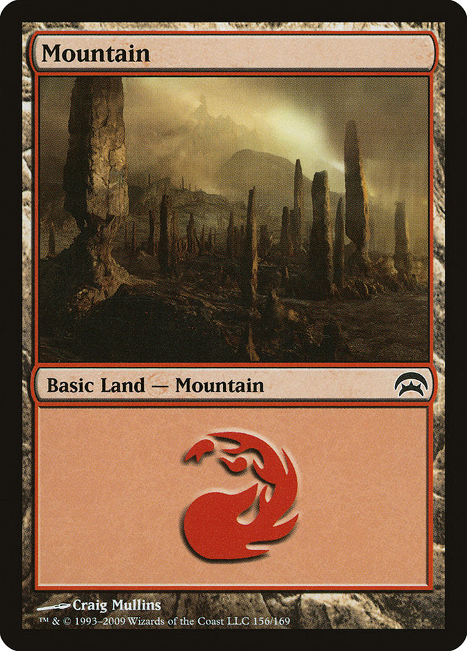 Mountain (156) [Planechase] - Destination Retro