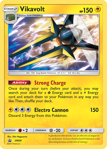Vikavolt (SM28) [Sun & Moon: Black Star Promos] - Destination Retro