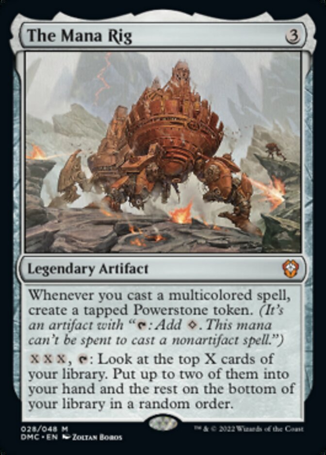 The Mana Rig [Dominaria United Commander] - Destination Retro