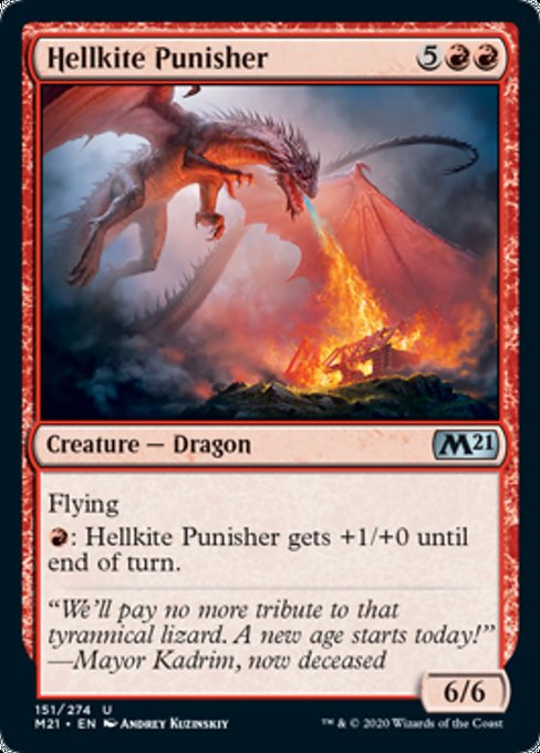 Hellkite Punisher [Core Set 2021] - Destination Retro