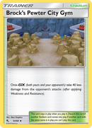 Brock's Pewter City Gym (54/68) [Sun & Moon: Hidden Fates] - Destination Retro