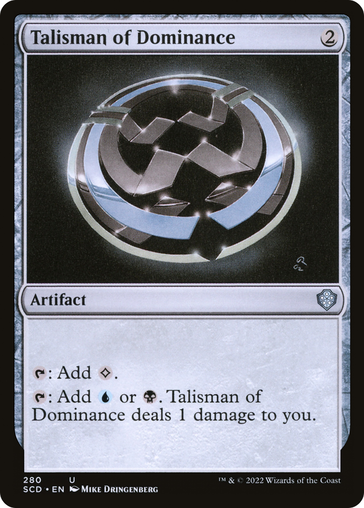 Talisman of Dominance [Starter Commander Decks] - Destination Retro