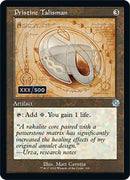 Pristine Talisman (Retro Schematic) (Serial Numbered) [The Brothers' War Retro Artifacts] - Destination Retro