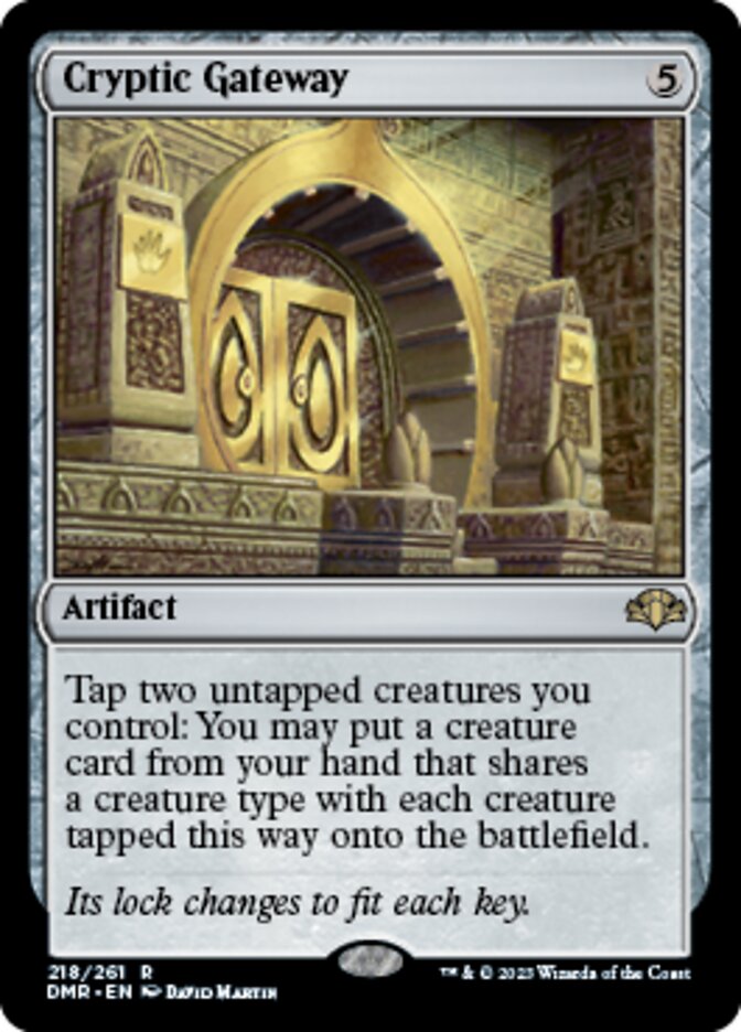Cryptic Gateway [Dominaria Remastered] - Destination Retro