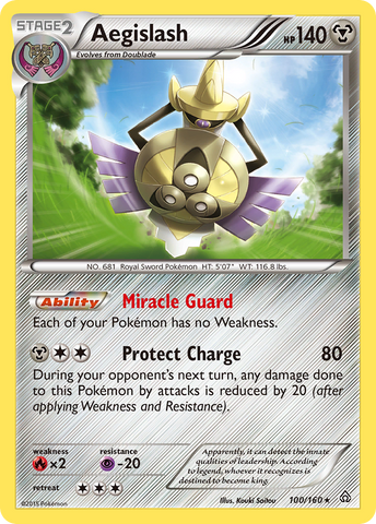 Aegislash (100/160) [XY: Primal Clash] - Destination Retro