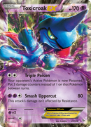 Toxicroak EX (41/106) [XY: Flashfire] - Destination Retro