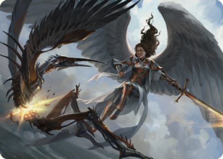Destroy Evil Art Card [Dominaria United Art Series] - Destination Retro
