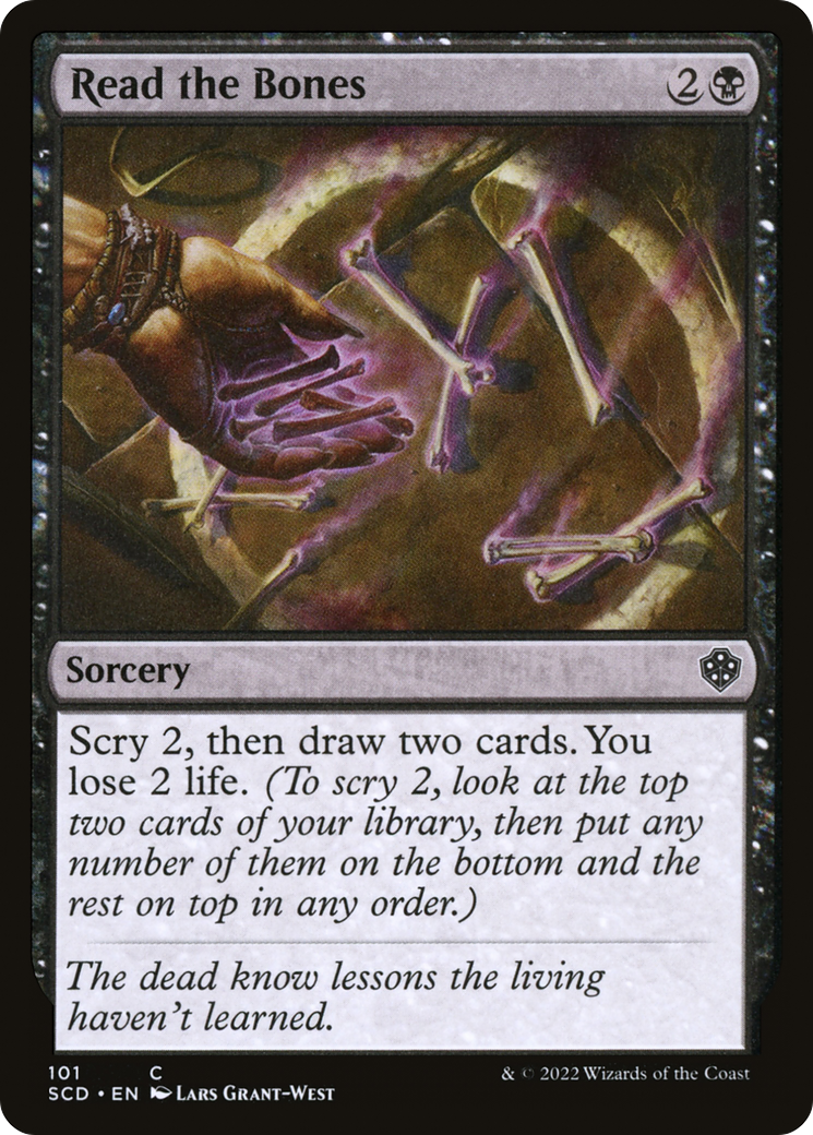 Read the Bones [Starter Commander Decks] - Destination Retro