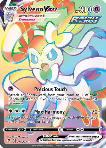 Sylveon VMAX (211/203) [Sword & Shield: Evolving Skies] - Destination Retro