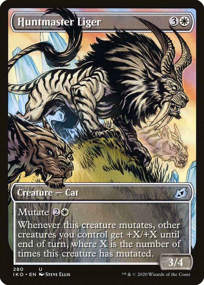 Huntmaster Liger (Showcase) [Ikoria: Lair of Behemoths] - Destination Retro