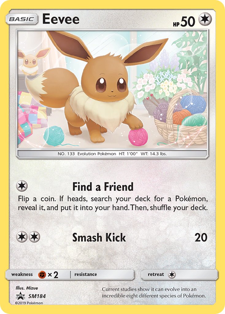 Eevee (SM184) [Sun & Moon: Black Star Promos] - Destination Retro