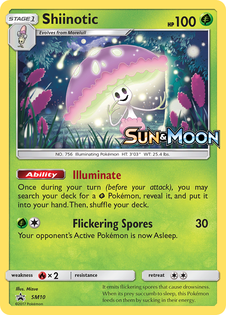 Shiinotic (SM10) [Sun & Moon: Black Star Promos] - Destination Retro