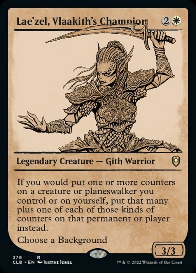 Lae'zel, Vlaakith's Champion (Showcase) [Commander Legends: Battle for Baldur's Gate] - Destination Retro