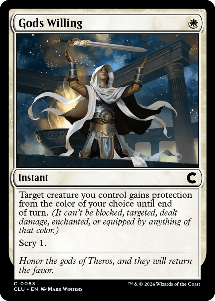 Gods Willing [Ravnica: Clue Edition] - Destination Retro