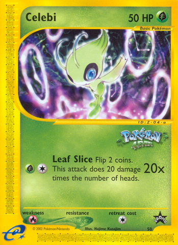 Celebi (50) [Wizards: Black Star Promos] - Destination Retro