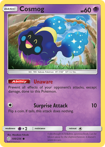 Cosmog (100/236) [Sun & Moon: Cosmic Eclipse] - Destination Retro