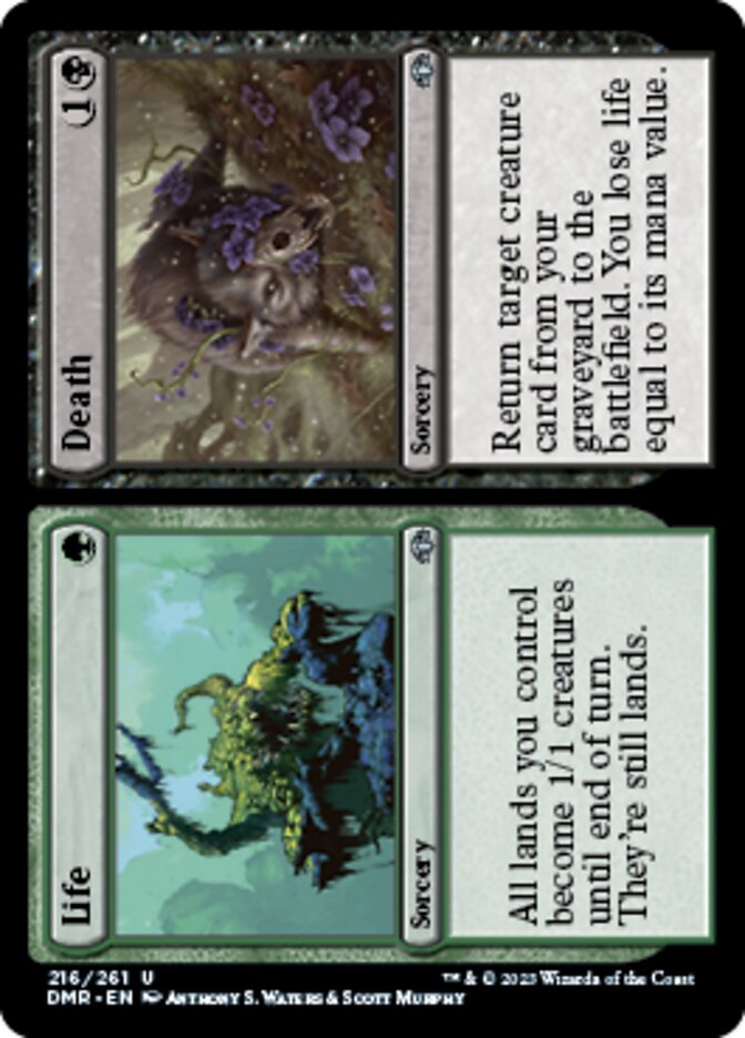 Life // Death [Dominaria Remastered] - Destination Retro