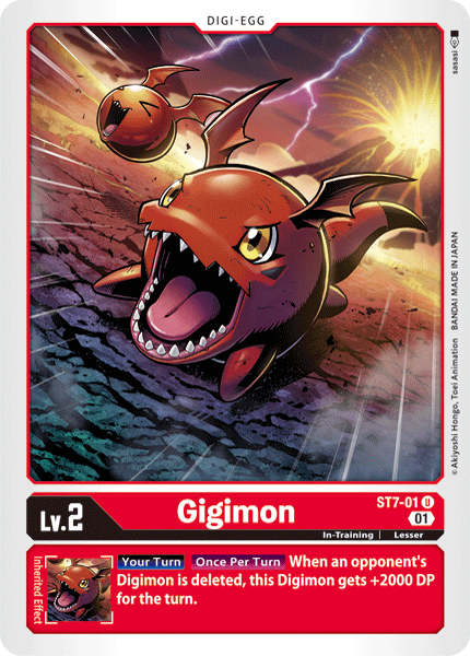 Gigimon [ST7-01] [Starter Deck: Gallantmon] - Destination Retro