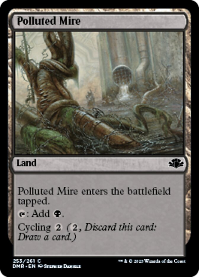 Polluted Mire [Dominaria Remastered] - Destination Retro