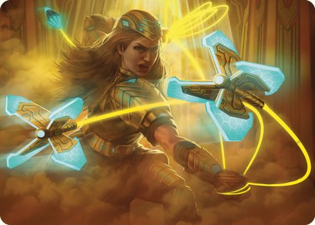 Bladehold War-Whip Art Card [Phyrexia: All Will Be One Art Series] - Destination Retro