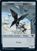 Thopter // Spirit (002) Double-sided Token [Kamigawa: Neon Dynasty Commander Tokens] - Destination Retro