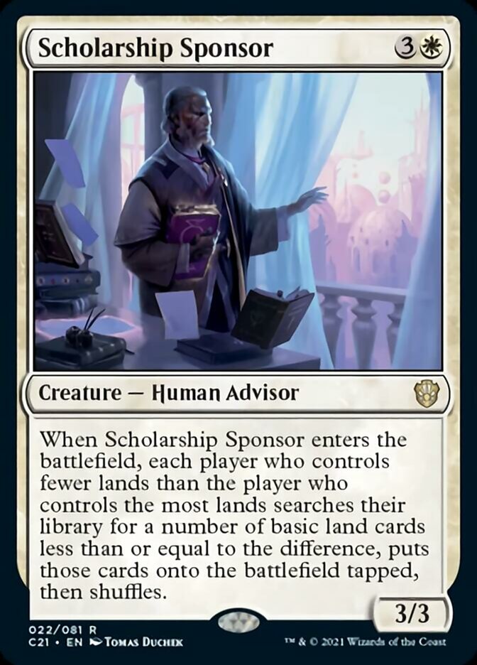 Scholarship Sponsor [Commander 2021] - Destination Retro