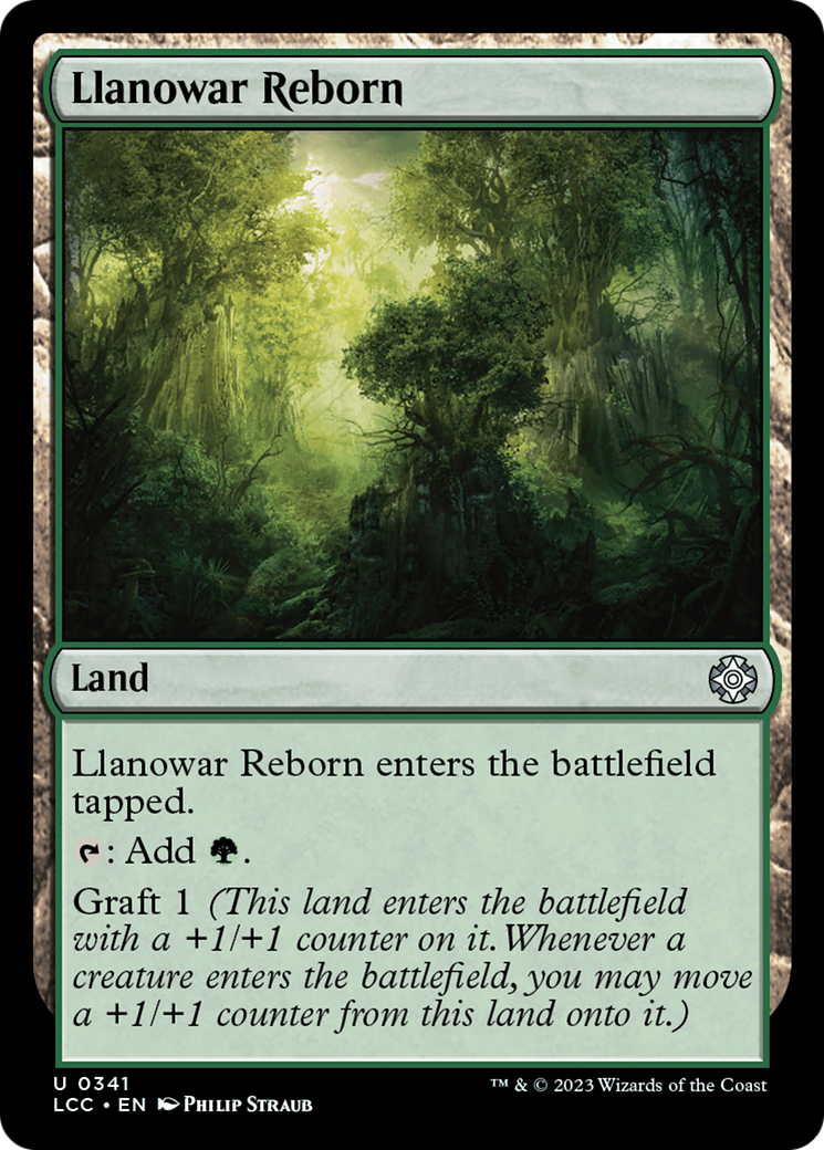 Llanowar Reborn [The Lost Caverns of Ixalan Commander] - Destination Retro