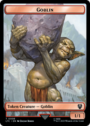 Goblin // Wraith Double-Sided Token [The Lord of the Rings: Tales of Middle-Earth Commander Tokens] - Destination Retro