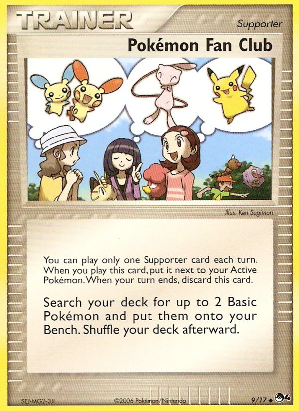 Pokemon Fan Club (9/17) [POP Series 4] - Destination Retro
