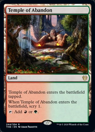 Temple of Abandon [Theros Beyond Death] - Destination Retro