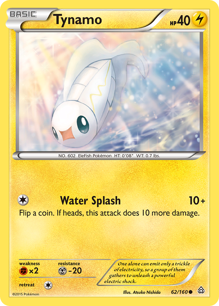 Tynamo (62/160) [XY: Primal Clash] - Destination Retro