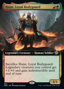 Hajar, Loyal Bodyguard (Extended Art) [The Brothers' War] - Destination Retro