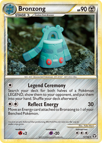 Bronzong (15/102) [HeartGold & SoulSilver: Triumphant] - Destination Retro