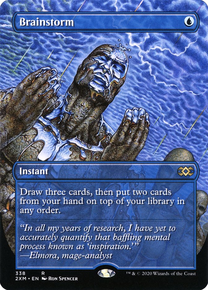 Brainstorm (Borderless) [Double Masters] - Destination Retro