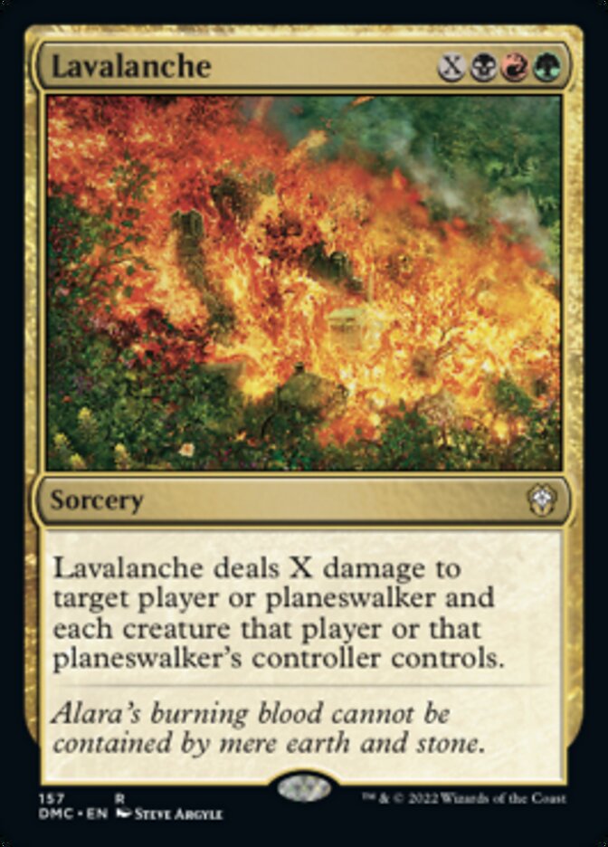 Lavalanche [Dominaria United Commander] - Destination Retro