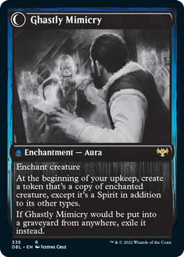 Mirrorhall Mimic // Ghastly Mimicry [Innistrad: Double Feature] - Destination Retro