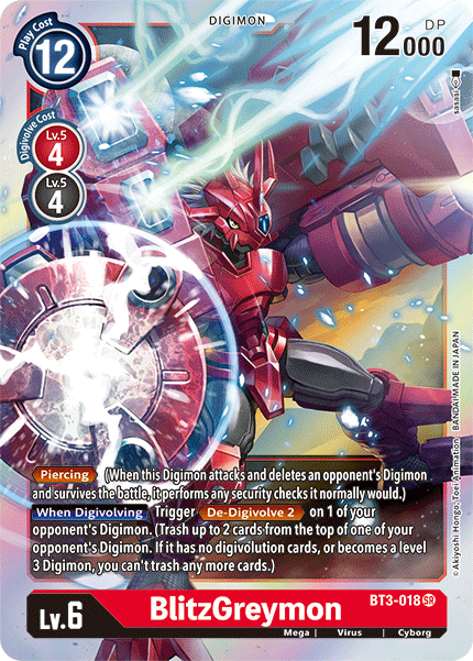 BlitzGreymon [BT3-018] [Release Special Booster Ver.1.5] - Destination Retro