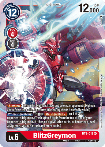 BlitzGreymon [BT3-018] [Release Special Booster Ver.1.5] - Destination Retro