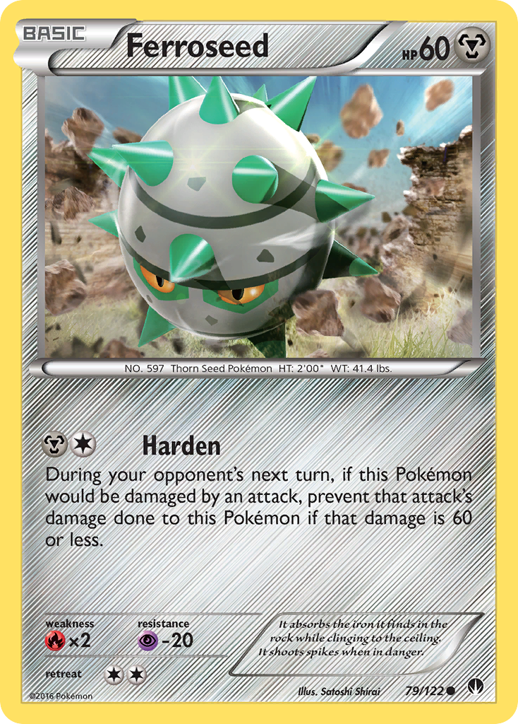 Ferroseed (79/122) [XY: BREAKpoint] - Destination Retro