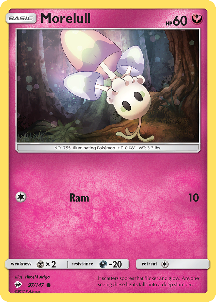 Morelull (97/147) [Sun & Moon: Burning Shadows] - Destination Retro